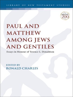 cover image of Paul and Matthew Among Jews and Gentiles